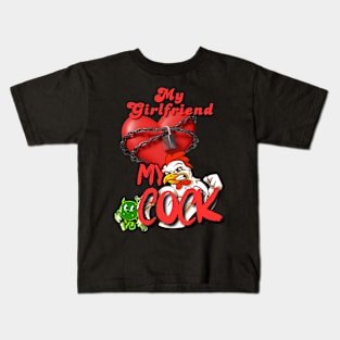 My gf loves me Kids T-Shirt